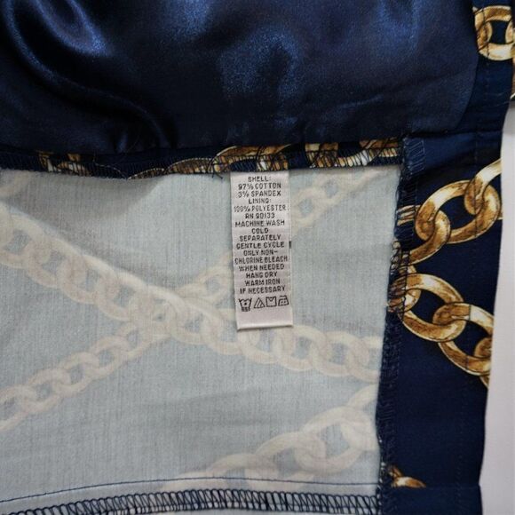 Vintage 80 Blazer Jacket Linea by Louis Dell'Olio Chain Royalty Jacket Sz L NWOT - Picture 8 of 8